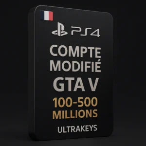 Modified GTA V PS4 account (01)